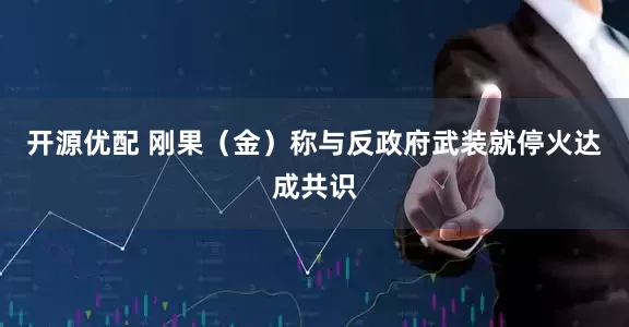 开源优配 刚果（金）称与反政府武装就停火达成共识